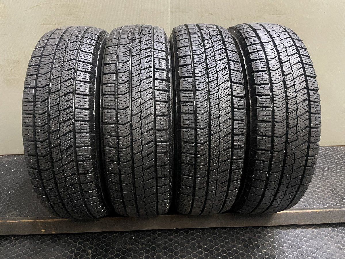 BS BRIDGESTONE BLIZZAK VRX2 155/65R13 13インチ スタッドレス 4本 23年製 バリ溝 ライフ ザッツ オッティ ムーヴ アルト等　(KTG575)