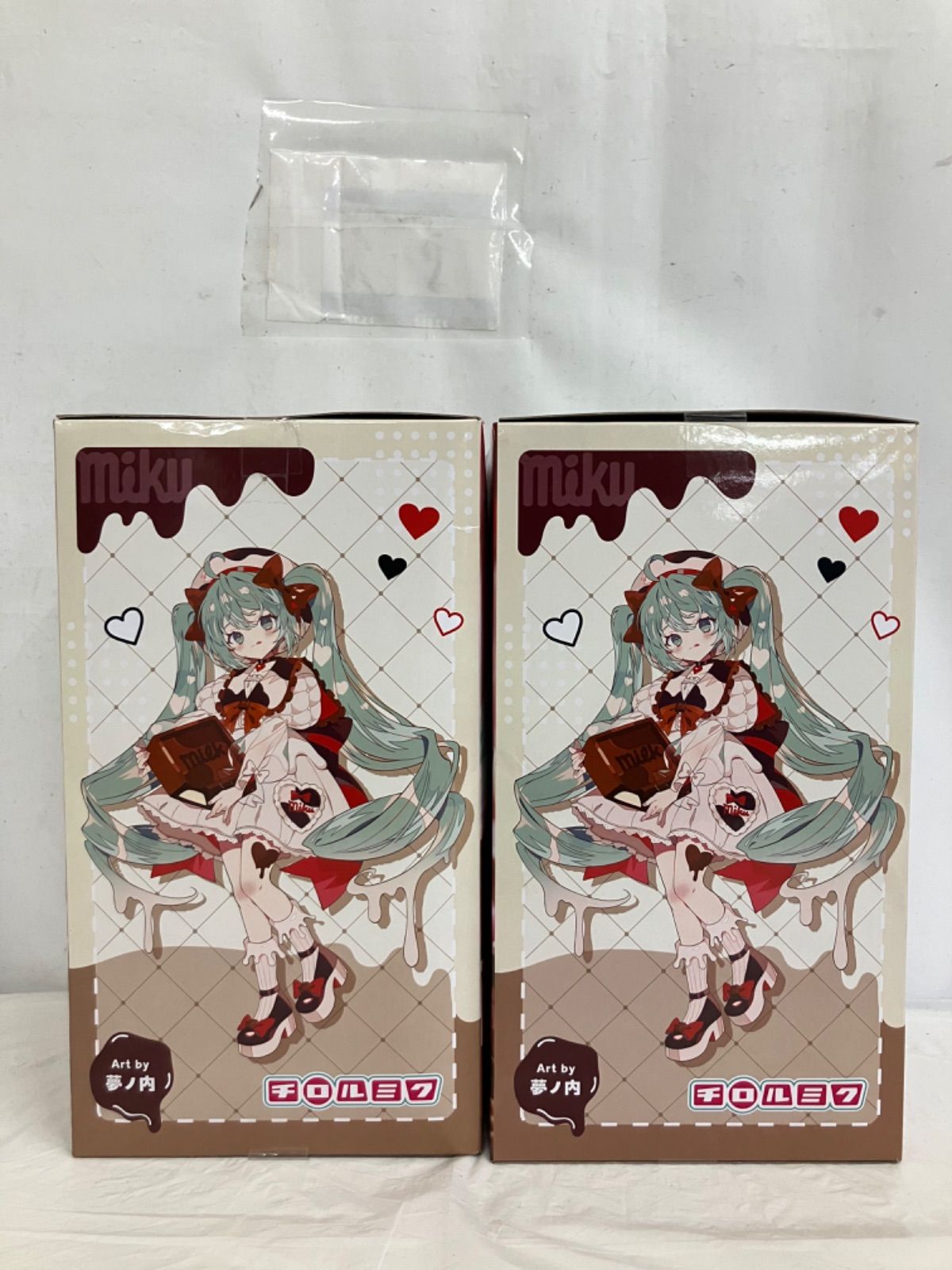 未開封 初音ミク trio-try-it チロルチョコ ミルクver. 2個セット