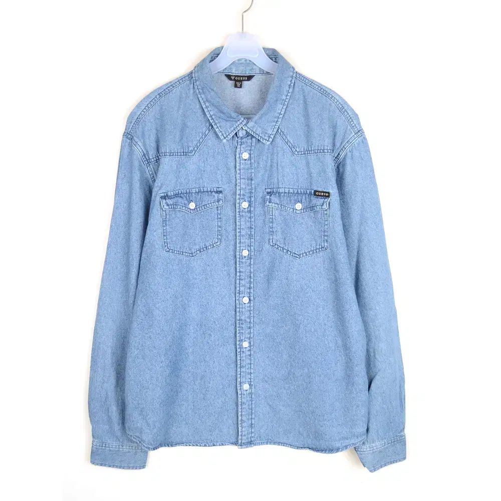 GUESS デニムシャツ メンズ XXL デニムシャツ CN2341