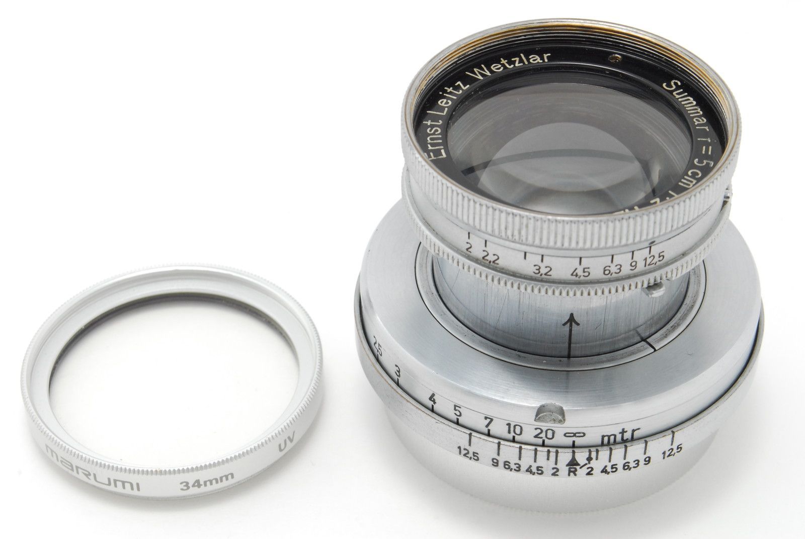 美品】ライカ レンズ Leica Leitz Summar 5cm 50mm F2 Lens L39 LTM