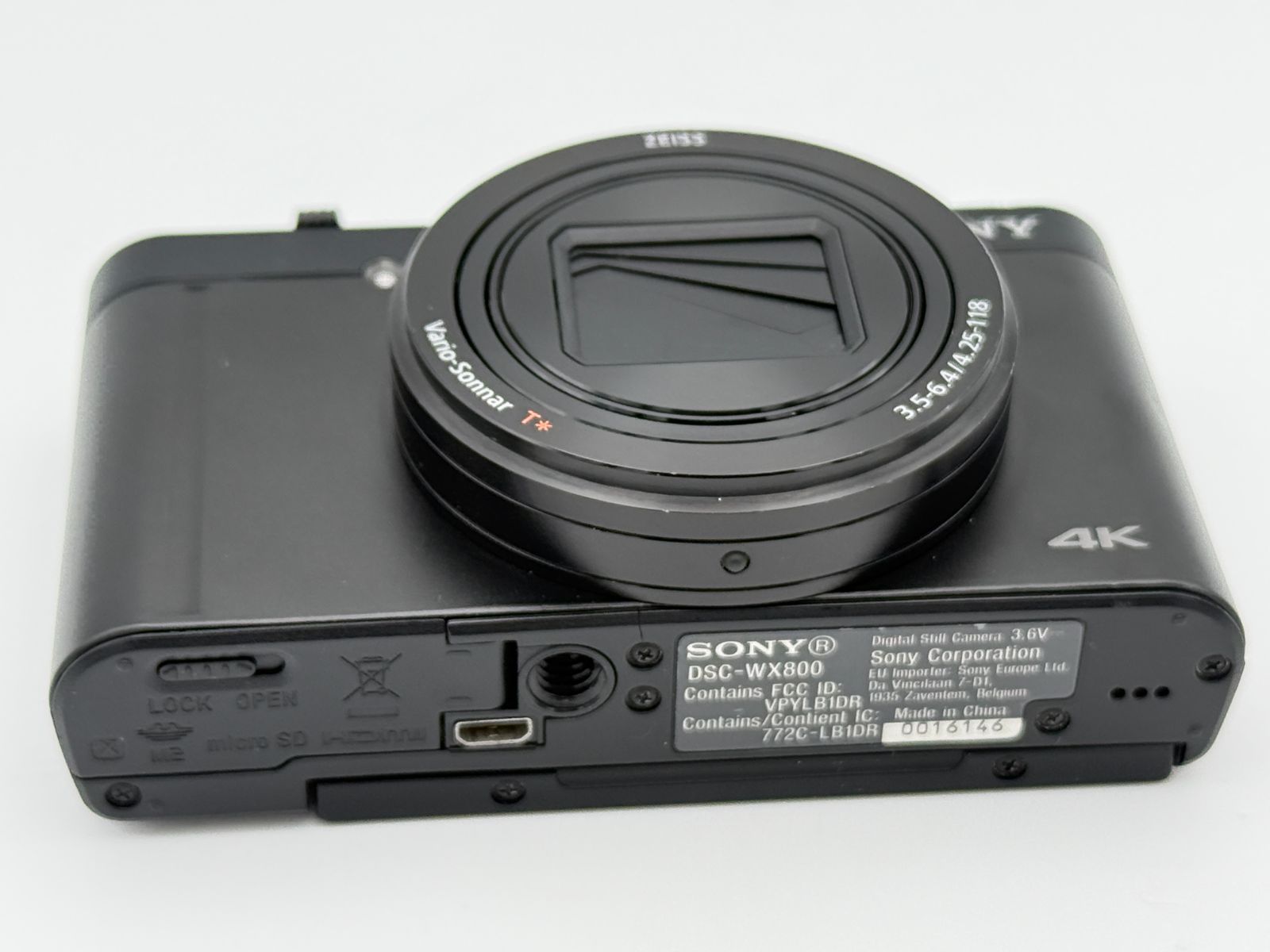美品】SONY Cyber-shot DSC-WX800 ブラック ソニー サイバーショット