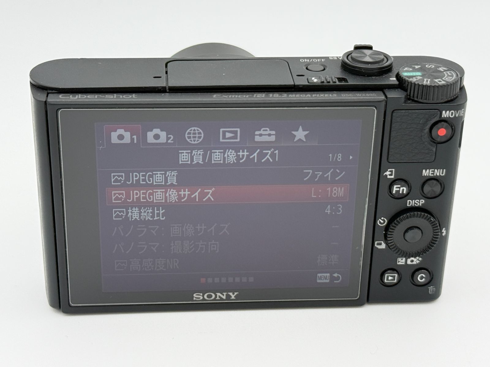 美品】SONY Cyber-shot DSC-WX800 ブラック ソニー サイバーショット