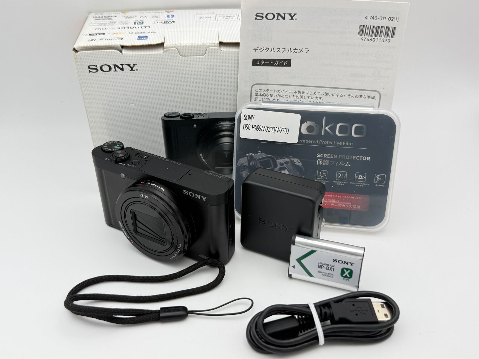 美品】SONY Cyber-shot DSC-WX800 ブラック ソニー サイバーショット