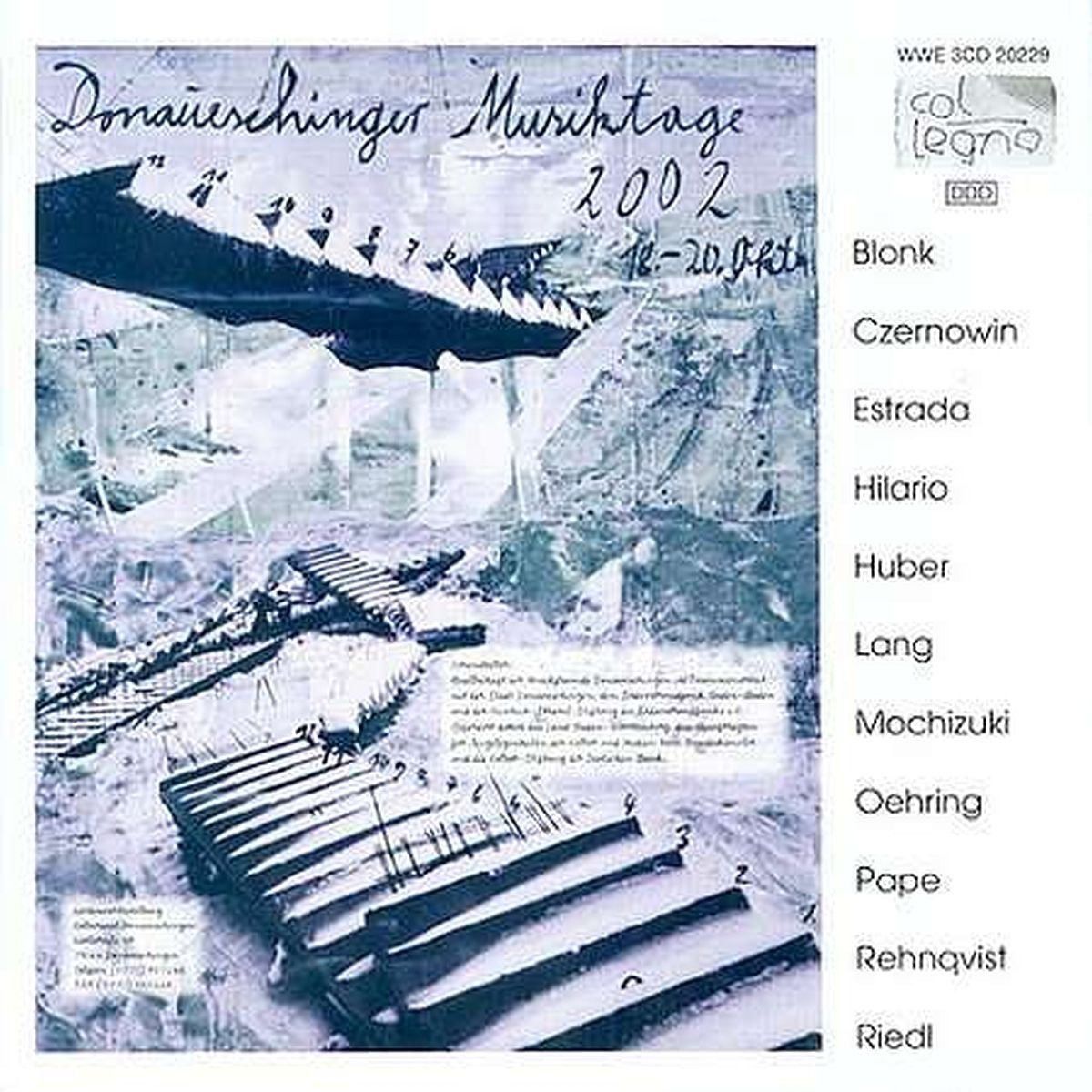 【CD】Donaueschinger Musiktage 2002