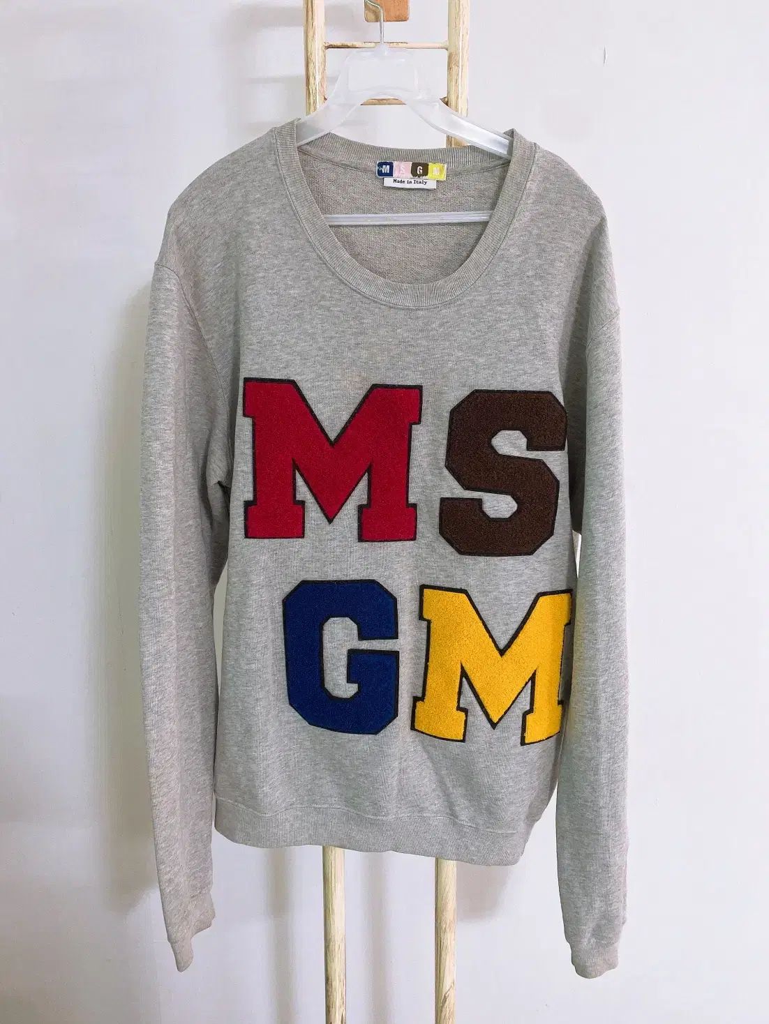 몽빈티지 (M) MSGM エムエスジーエム マン トゥ オーバーサイズ スウェット