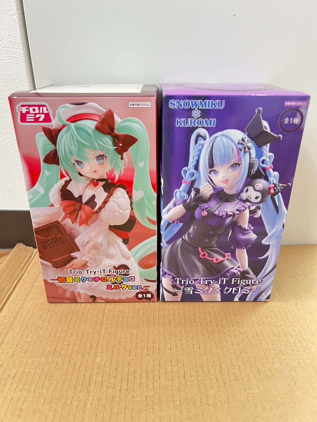 Trio-Try-iT Figure 初音ミク×メロルチョコ ミルクver. ＆ 雪ミク