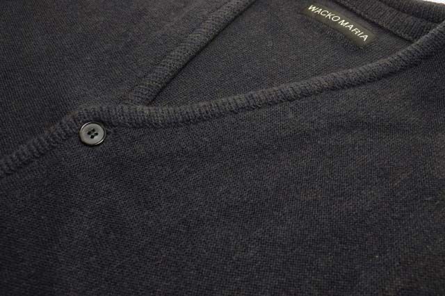 ワコマリア WACKO MARIA 25SS CLASSIC CARDIGAN BLACK M クラシック
