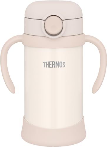サーモス まほうびんのベビーストローマグ 飲み口とパッキンが一体 350ml ベージュ 保冷専用 FJT-350 BEY f9e83183