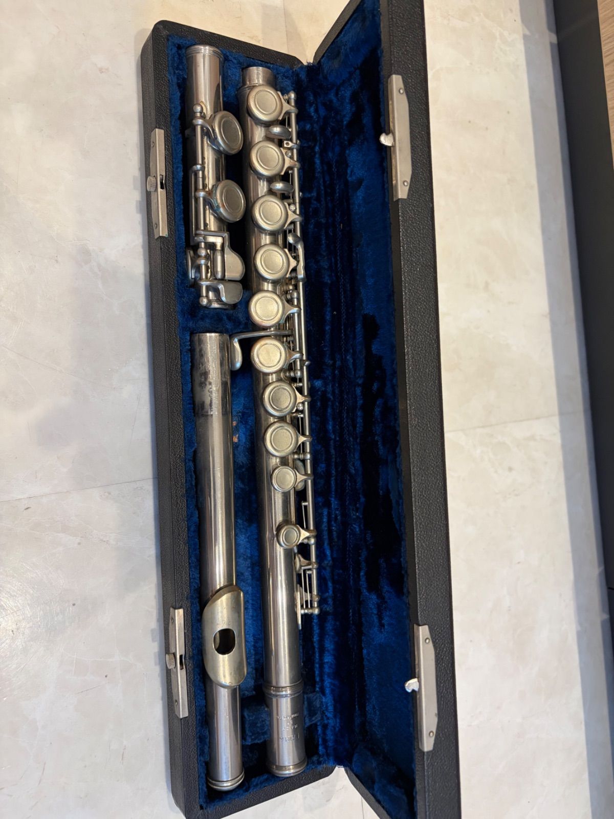 【希少】Prima Suzuki Flute スズキ フルート 管楽器 ケース付 中古・現状品】PRIMA Suzuki Flute Co. フルート ハードケース付き