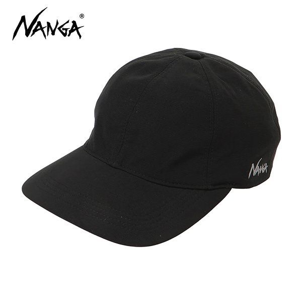 ナンガ【NANGA】N2610-3A071A ドットエア BBキャップ ブラック ベースボールキ ャップ 帽子 ロゴ 通気性 メンズ レディース アウトドア