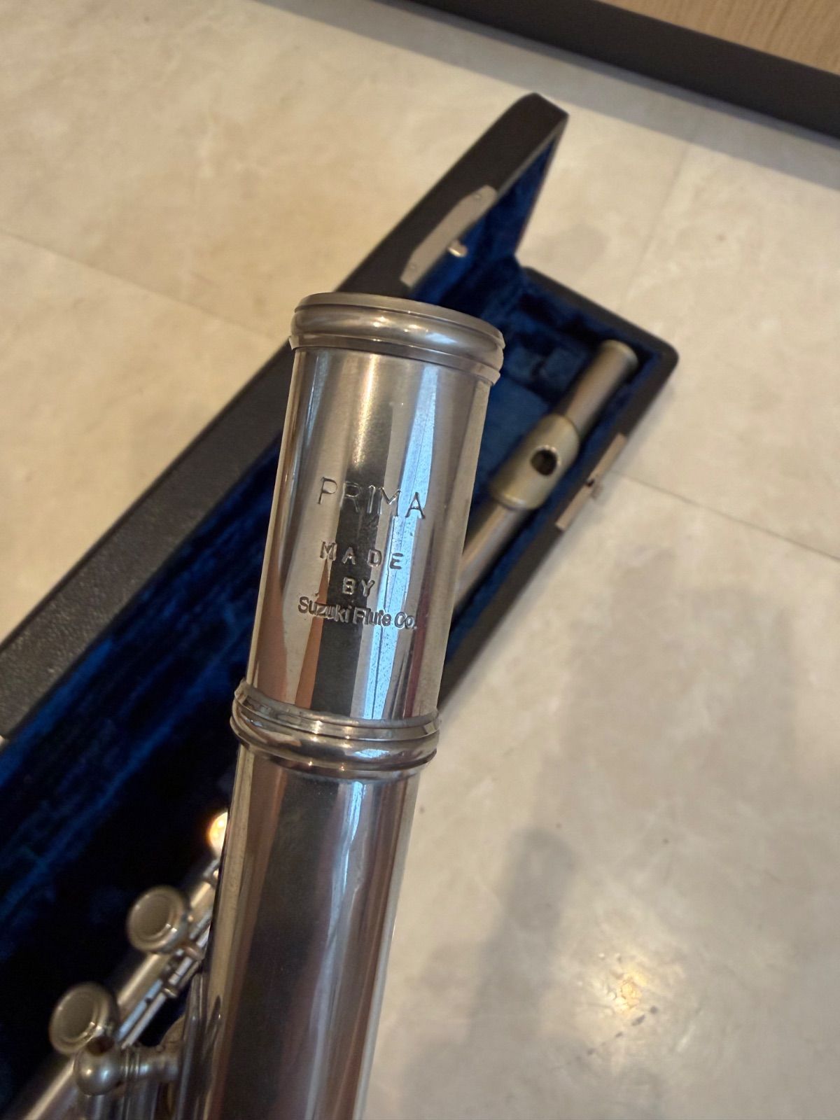 中古・現状品】PRIMA Suzuki Flute Co. フルート ハードケース付き