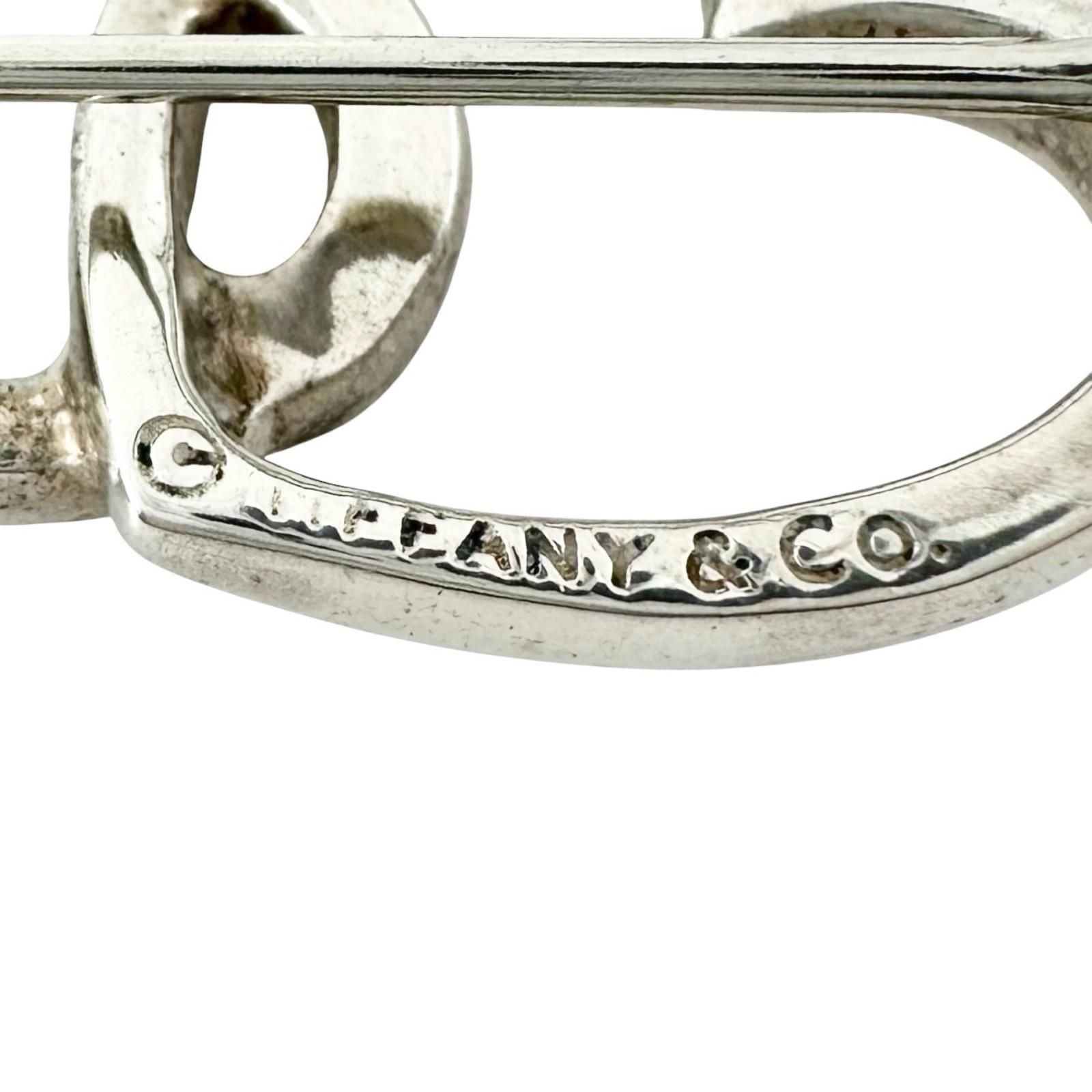 TIFFANY&Co. ティファニー トリプルハート ブローチ シルバー925