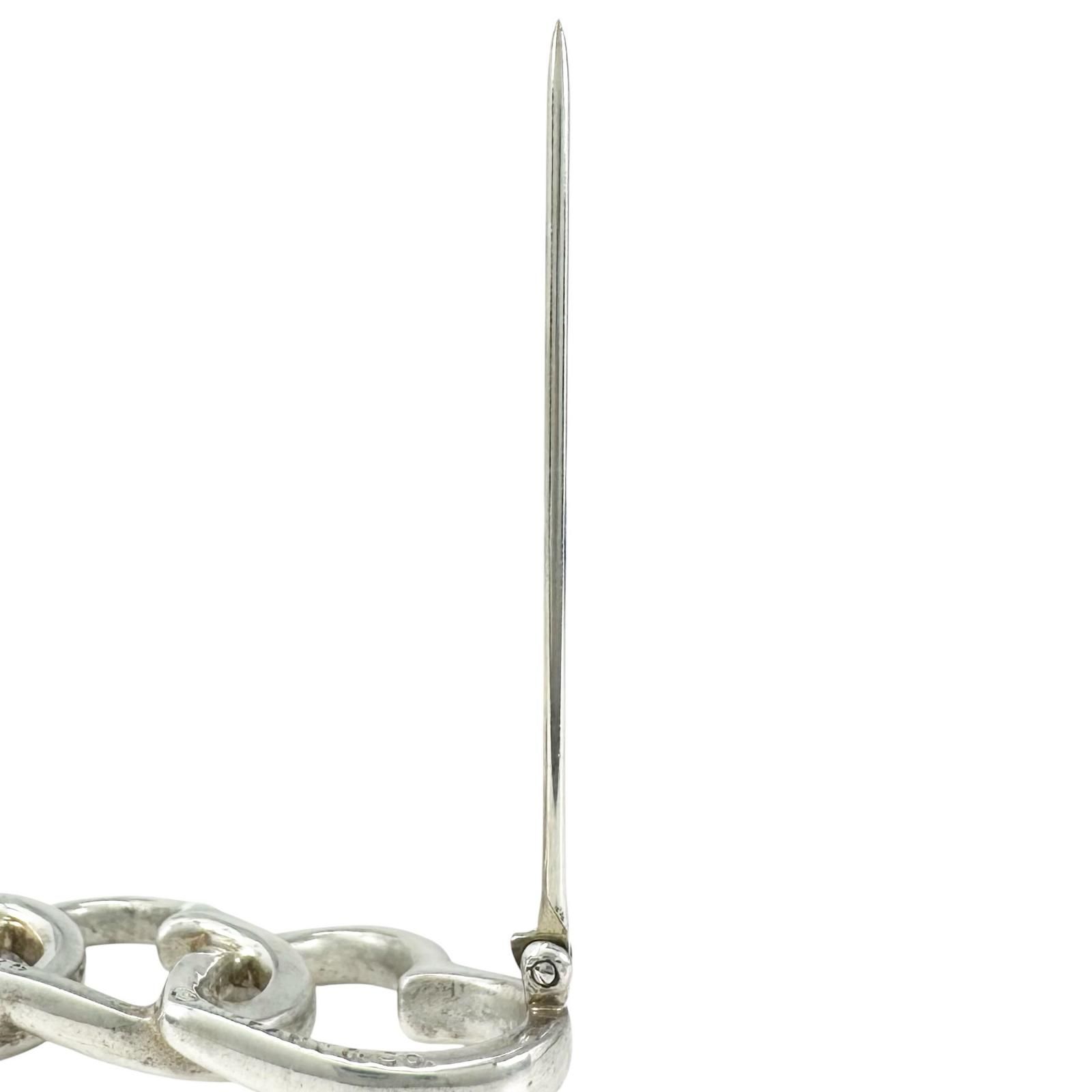 TIFFANY&Co. ティファニー トリプルハート ブローチ シルバー925