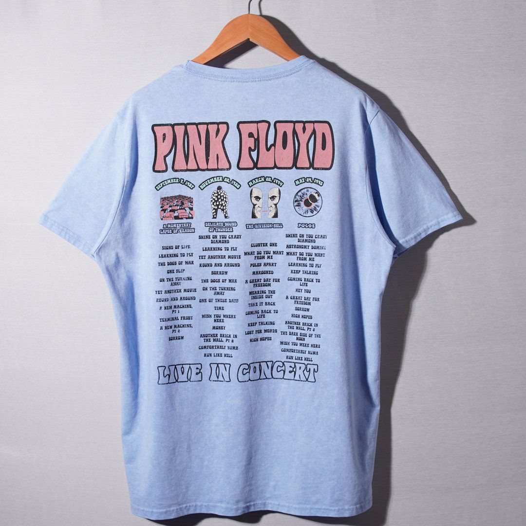 ピンクフロイド PINK FLOYD Tシャツ L ブルー The Division Bell