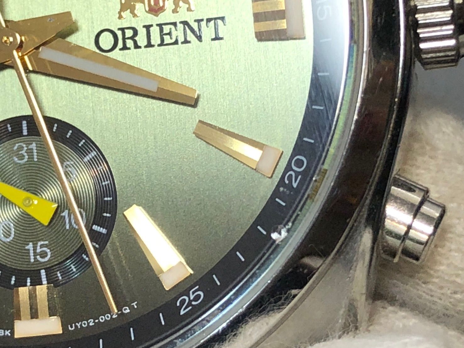 ◇ORIENT オリエント 腕時計 UY02-C0-B クオーツ 本体のみ 現状品 