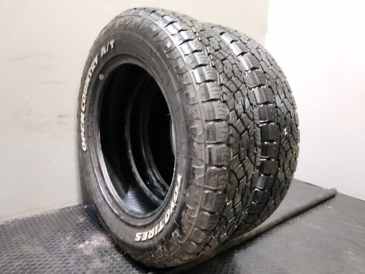 TOYO OPEN COUNTRY A/T オープンカントリー 175/80R16 16インチ 夏タイヤ 2本 23～24年製 バリ溝 ホワイトレター ジムニー等　(KTE600)