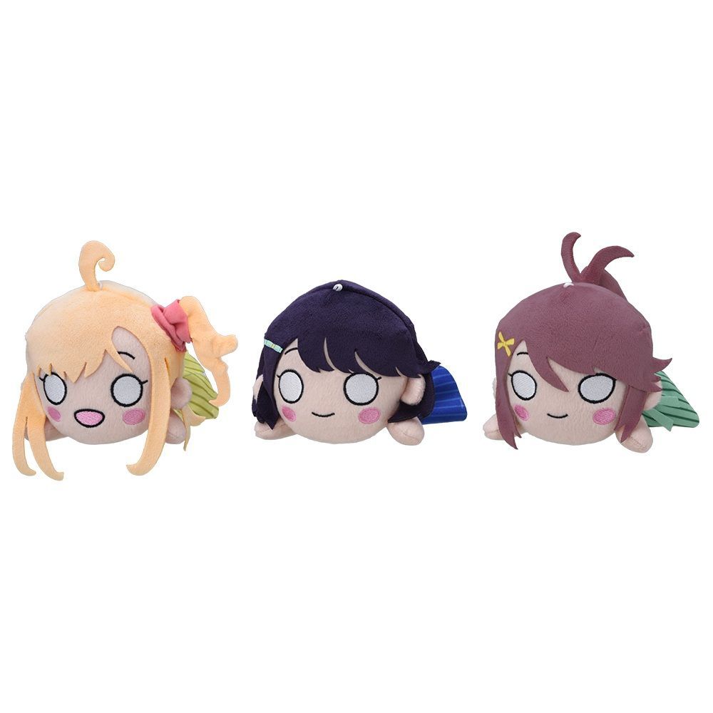 イキヅライブ！ LOVELIVE! BLUEBIRD 寝そべりぬいぐるみ What is my LIFE？ Vol.1 全3種セット 高橋ポルカ 麻布麻衣 五桐玲