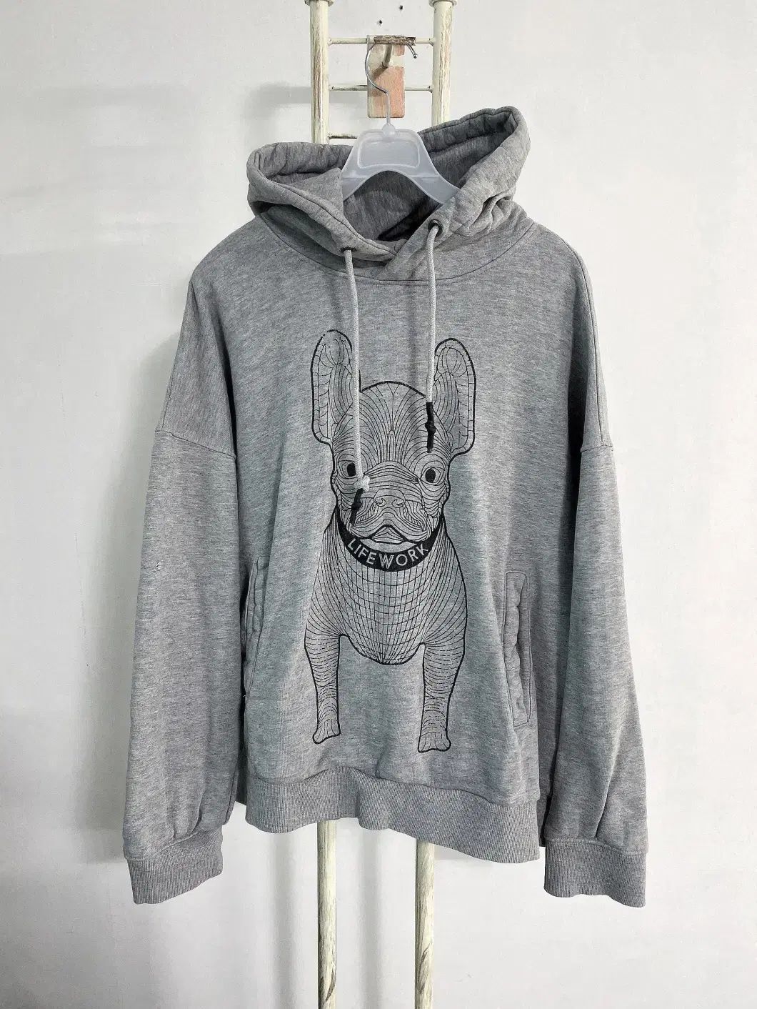 モンヴィンテージ(100)ライフウォークメンズ オーバーサイズ フーディーTシャツ