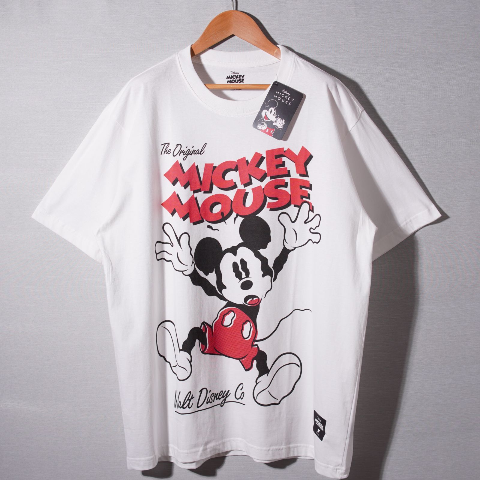 新品 Disney ディズニー Tシャツ 海外限定モデル XL ホワイト ミッキー 