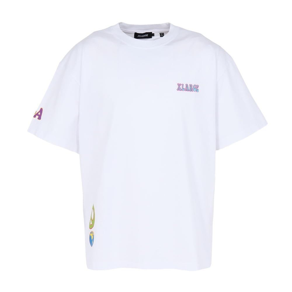 新品 フラワーショートスリーブティー FLOWER S/S TEE 101252011007 WHITE XL