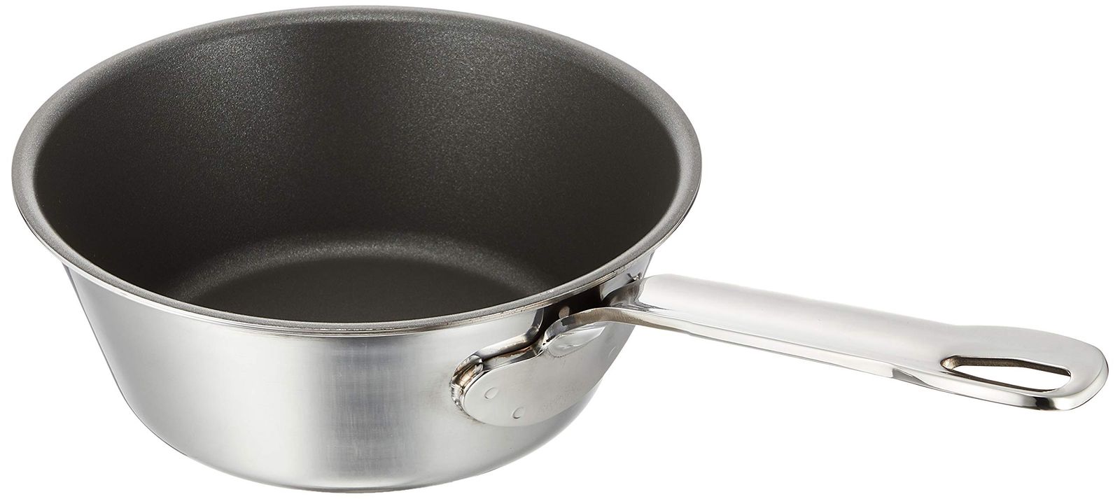 新品 遠藤商事 業務用 パワー・デンジ アルファ アルファテーパーパン 18cm IH対応 内面/ストロングコート加工 ステンレス 日本製 ATC4101