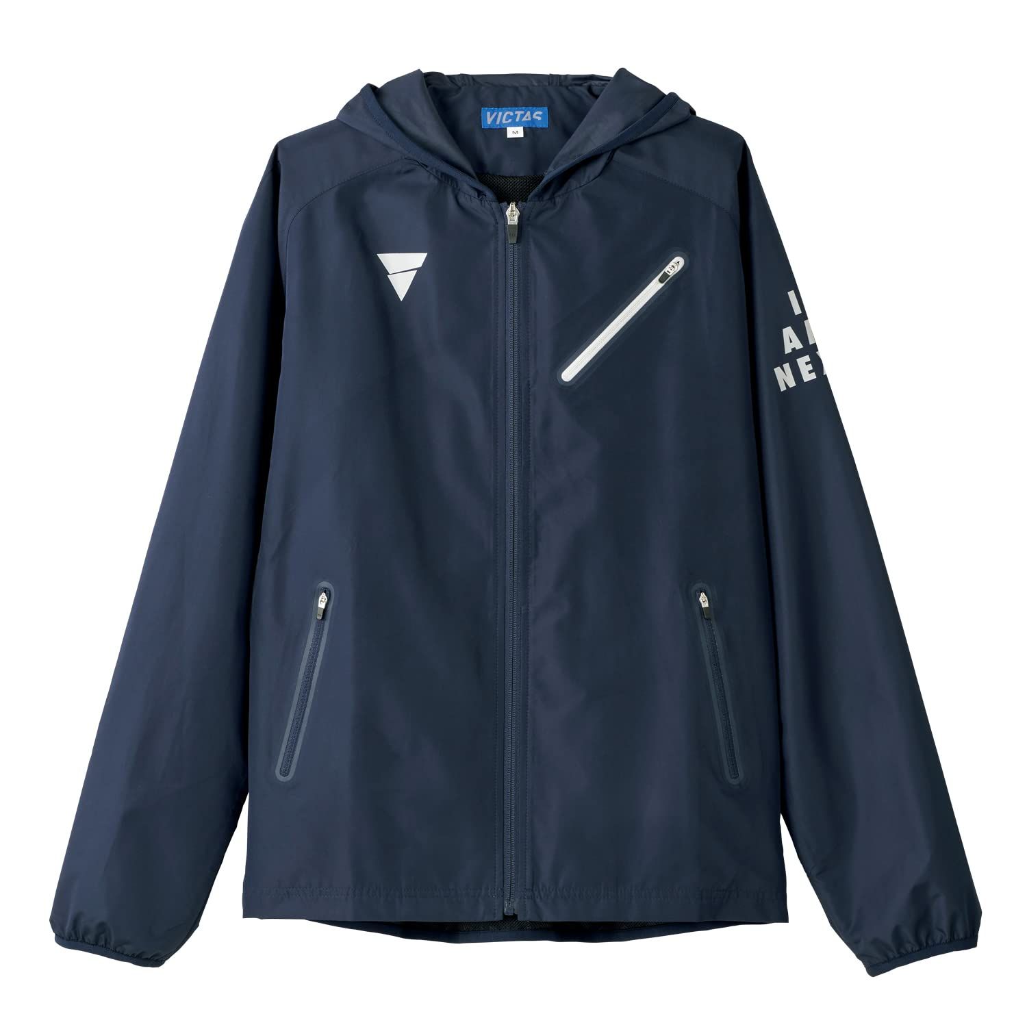 新品 ヴィクタス(VICTAS) 卓球 フード付きウィンドブレーカージャケット V-BJ922 ユニセックス ネイビー(6000) 4XL 033165