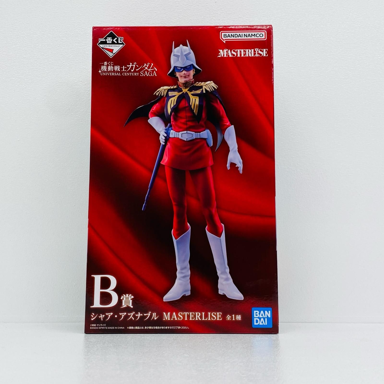 中古 B賞シャア・アズナブル-MASTERLISE「UNIVERSALCENTURYSAGA/一番くじ機動戦士ガンダム」