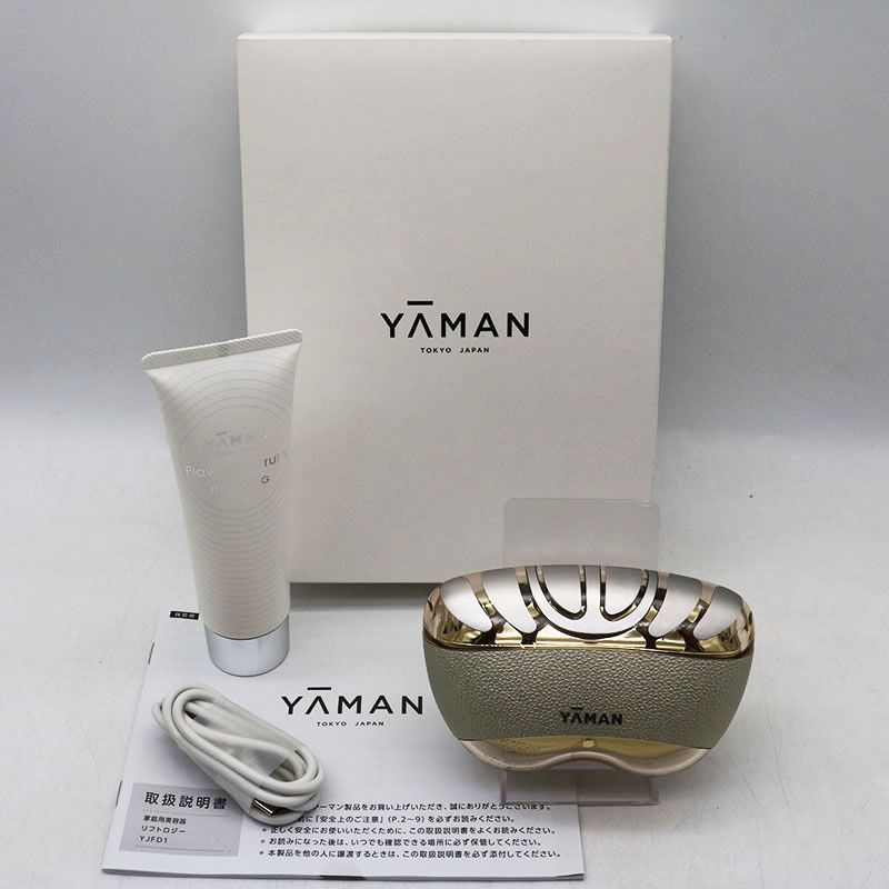 中古美品 YA-MAN ヤーマン リフトロジー YJFD1 ゴールド ER8-05-37