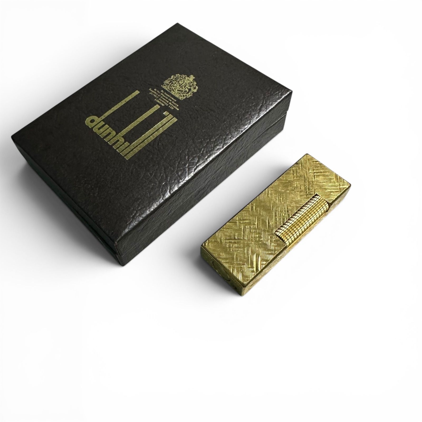 dunhill ダンヒル ガス ローラー ライター ゴールド 外観美品