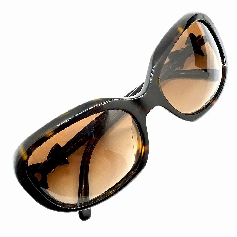 CHANEL シャネル　サングラス　リボン　ブラウン　5170A　ケース　眼鏡　メガネ　アイウェア　茶色　ロゴ　ココマーク　レディース　女性用　可愛い　 【ブランドギャラリー東心斎橋店】