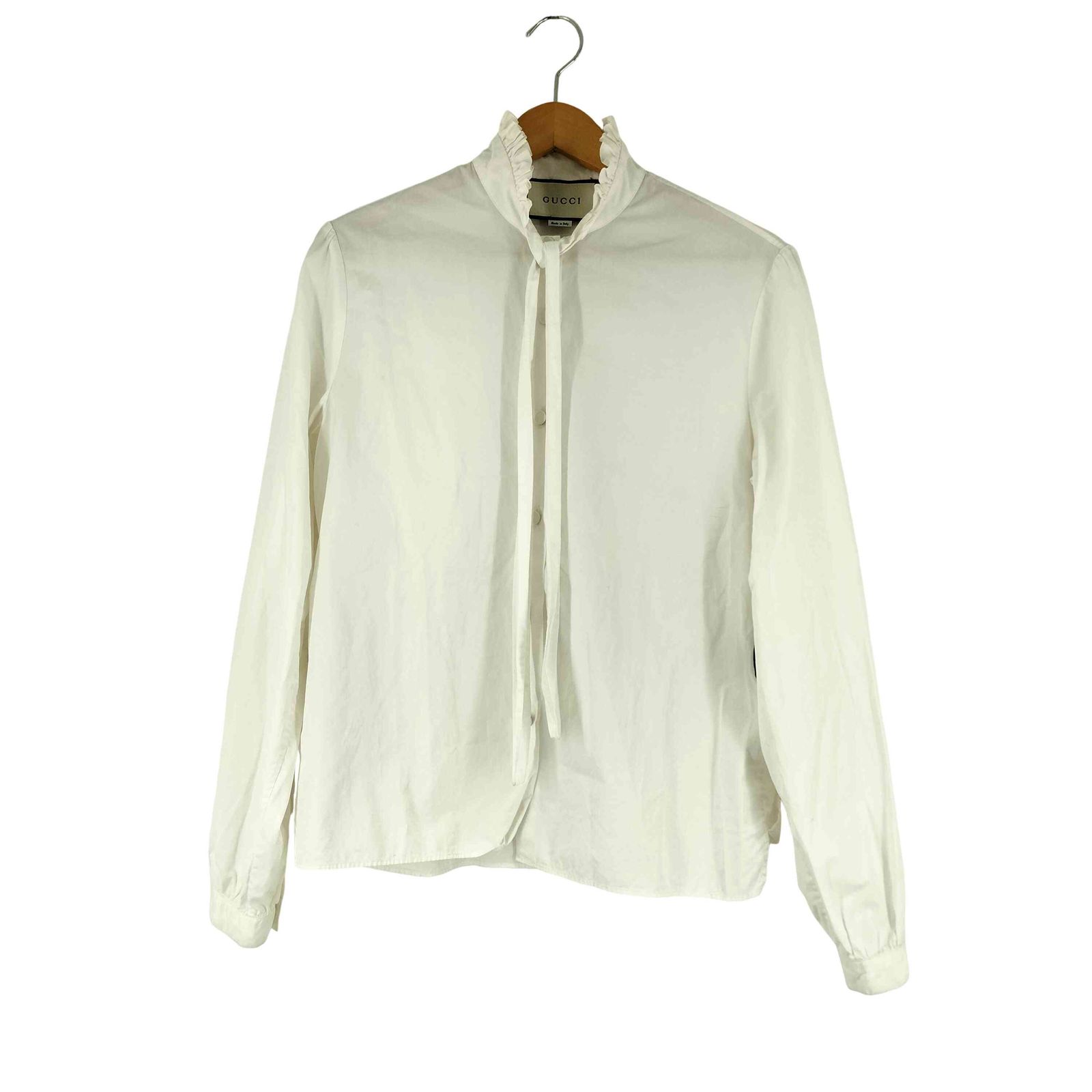 グッチ GUCCI ボータイ フリルブラウス レディース JPN：40 18,470円
