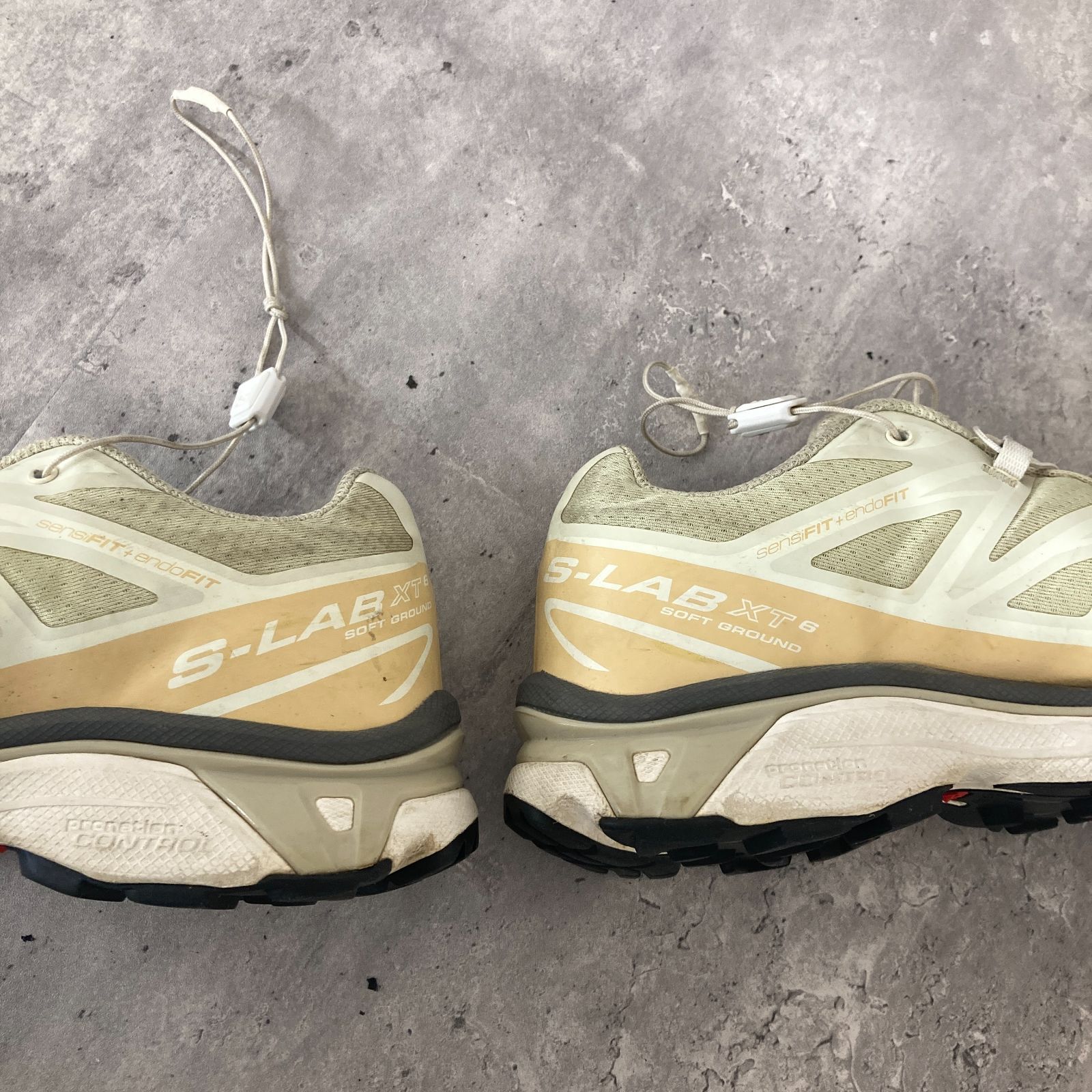 サロモン SALOMON スニーカー S-LAB XT-6 25cm オフホワイト 25.0cm 
