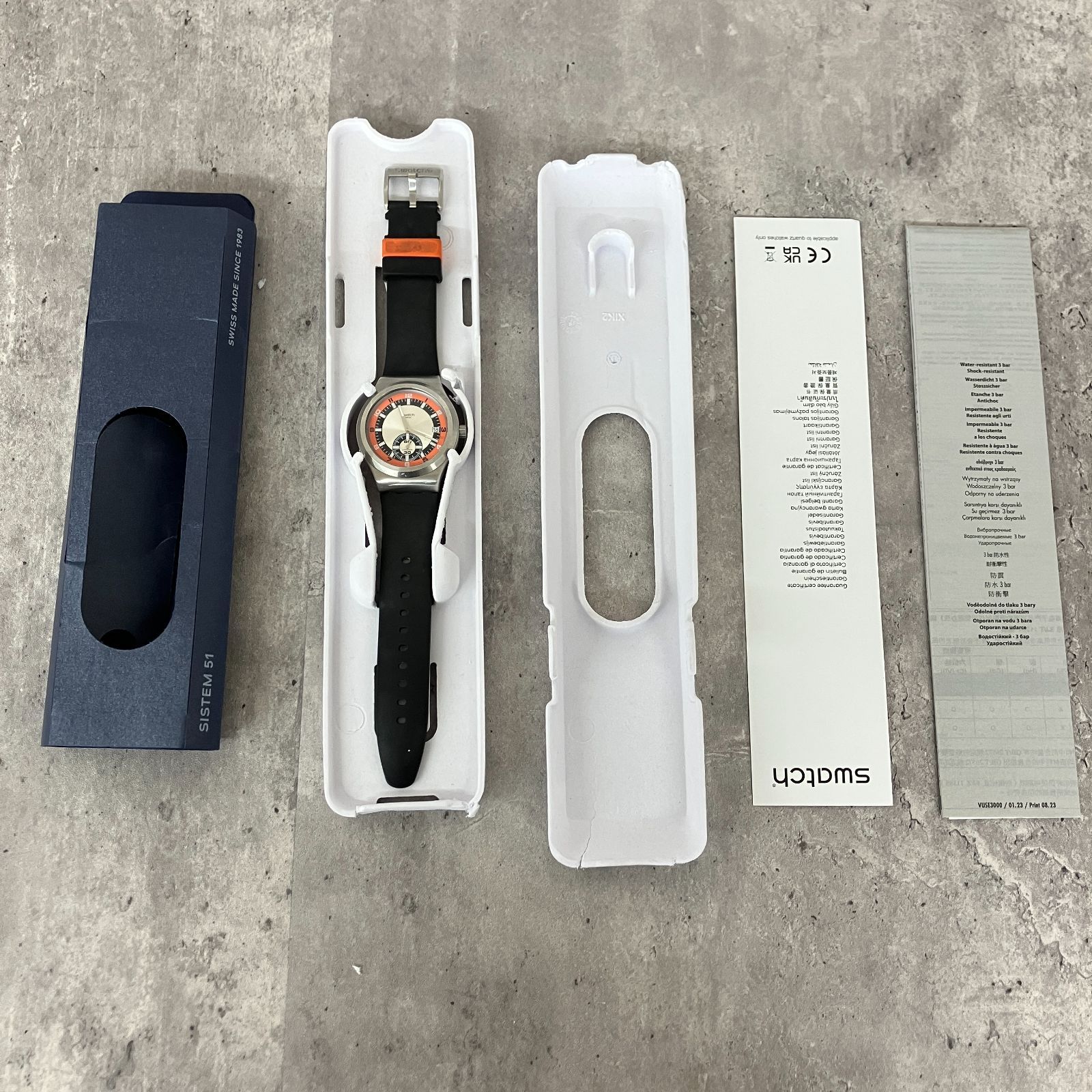 スウォッチ 腕時計 SISTEM51 SISTEM ROITELET 自動巻き メンズ ラバー 