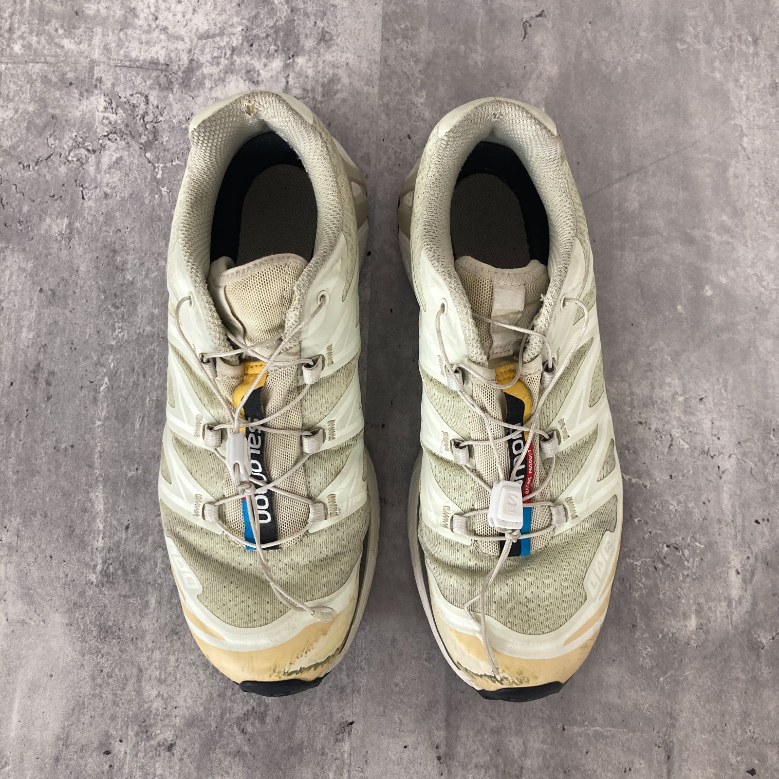 サロモン SALOMON スニーカー S-LAB XT-6 25cm オフホワイト 25.0cm 