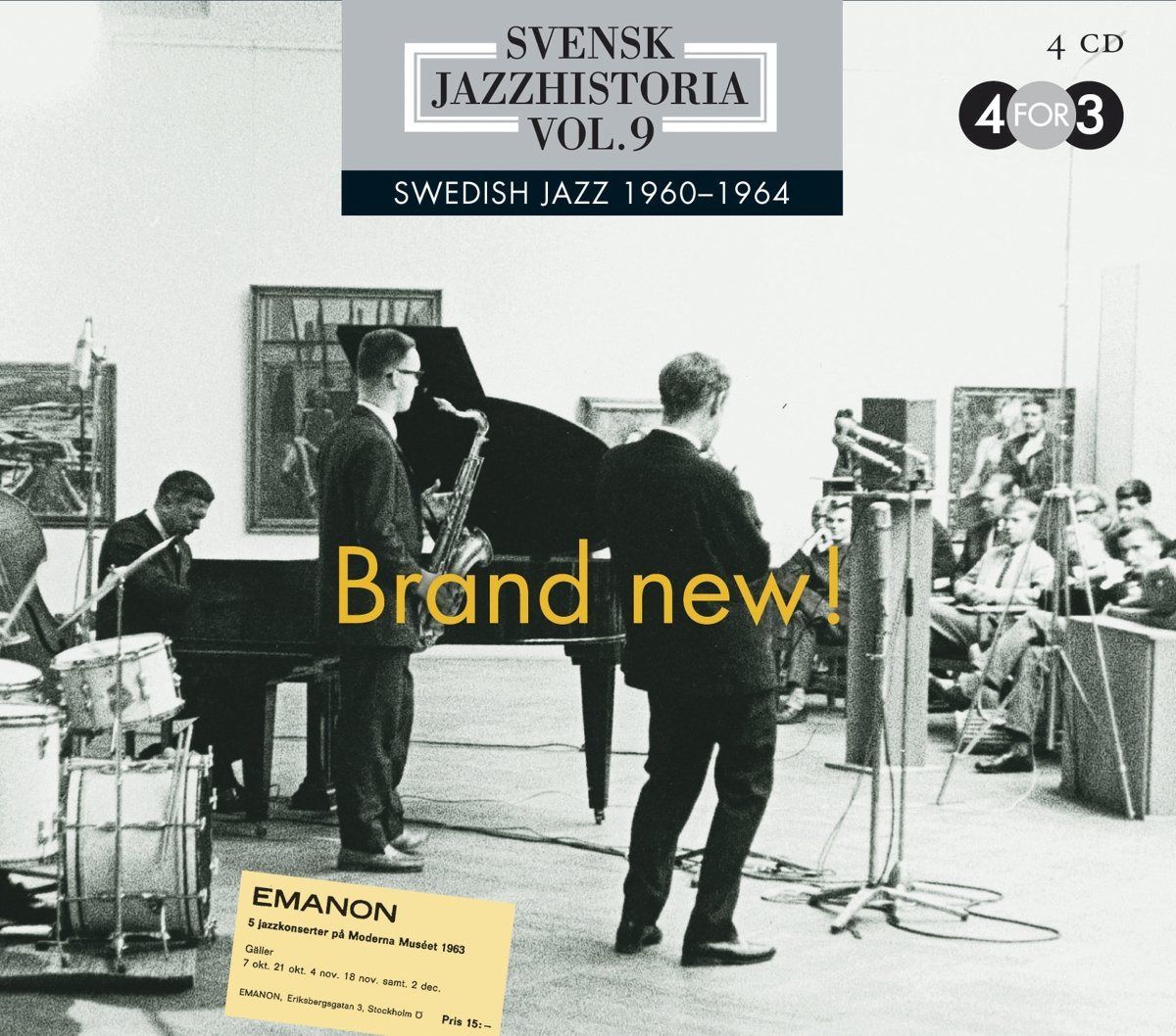 【CD】Swedish Jazz History 9: Brand New