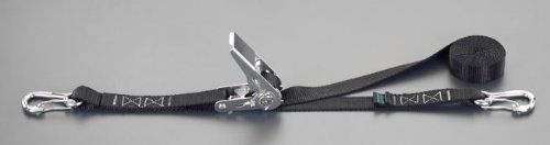 新品 158kg/25mmx3.0m ベルト荷締機(ステンレス製) EA982BB-32