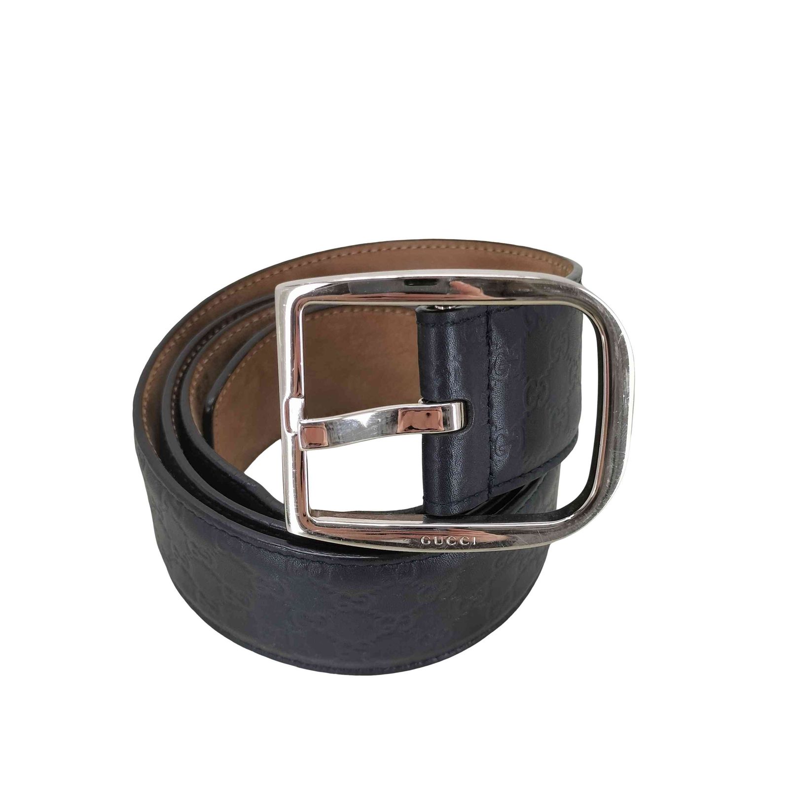 グッチ GUCCI Guccissima Micro GG Belt グッチシマ マイクロ GG ベルト メンズ 90/36