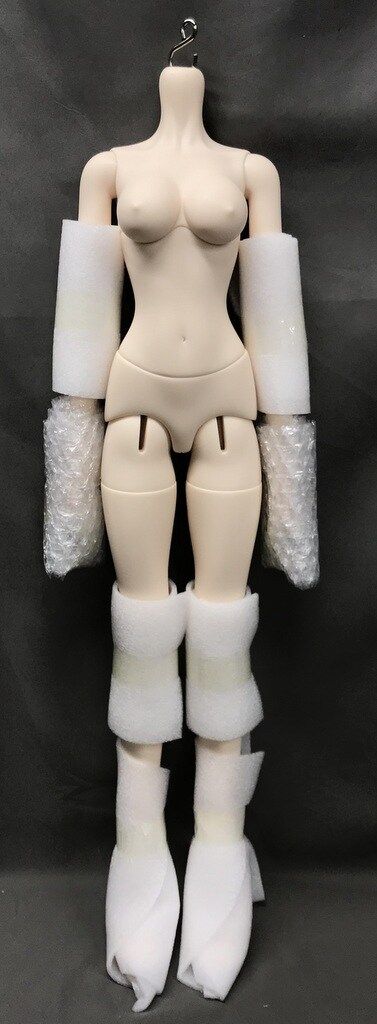 Charm Doll CDB-G66-01 Girl Body French Pink skin