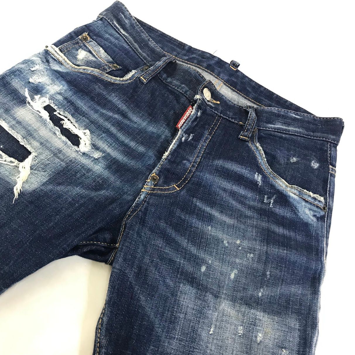 【倉吉店】 中古 DSQUARED2 | ディースクエアード デニムパンツ Skater Jean S74LB0959 S30342 インディゴ サイズ：42 【107】 倉吉店】 中古 DSQUARED2 | ディースクエアード デニムパンツ Skater