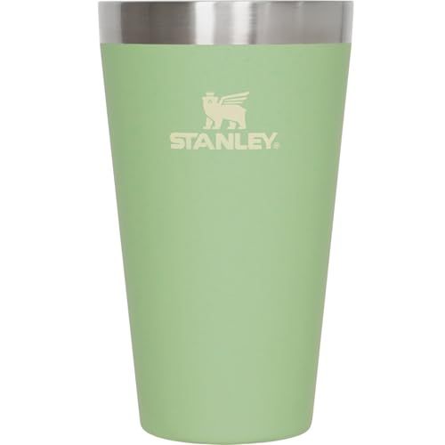 STANLEY(スタンレー) NEW スタッキング真空パイント 0.47L ピスタチオ 真空断熱タンブラー ステンレス コーヒー 保温保冷 ビール アウトドア スポーツ観戦 食洗機対応 保証 (日本正規品)t 183bc2ca