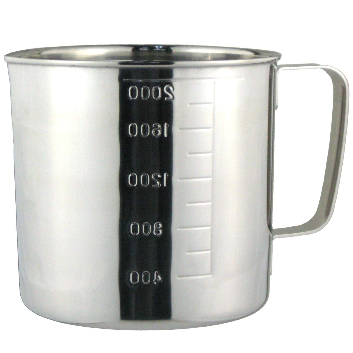 ナガオ 燕三条 計量カップ 2000ml 18-8ステンレス 日本製 802000t 5f35d820