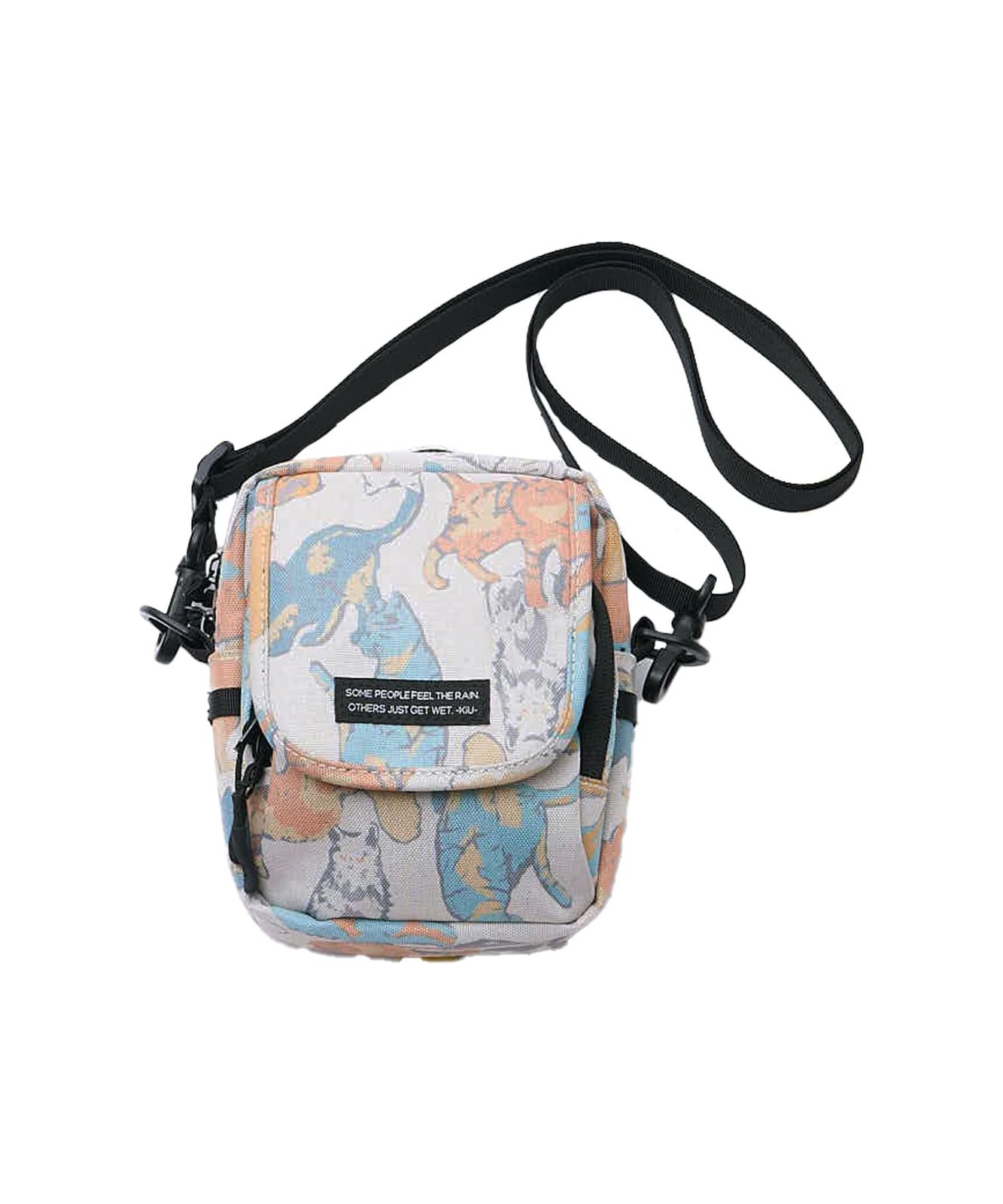 KiU キウ 600D フラップポケットショルダーバッグ 600D FLAP POCKET SHOULDER BAG 防水 撥水 ポケット キーカラビナ マチ アウトドア カジュアル おしゃれ かわいい ユニセックス メンズ レディース 男女 2d498302