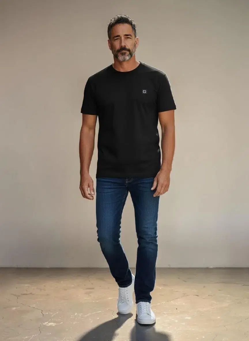 STONE ISLAND ストーンアイランド ブラック 半袖Tシャツ M