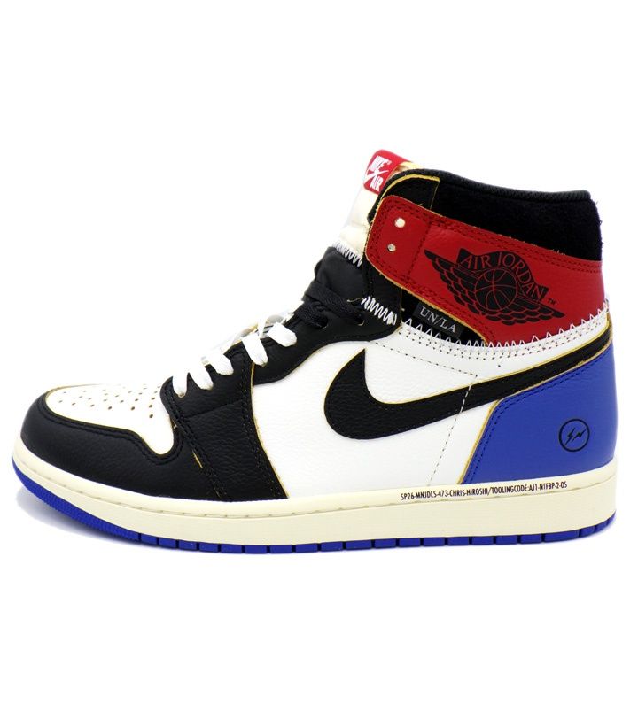 ナイキ NIKE × ユニオン UNION × フラグメント FRAGMENT 【 AIR JORDAN 1 HIGH OG IO7847 002 】 エア ジョーダン 1 ハイ スニーカー h8027