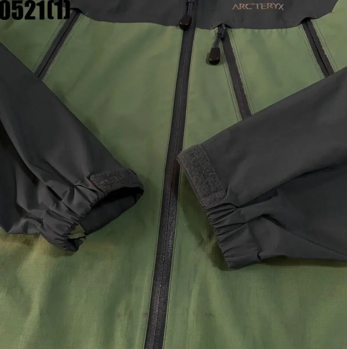 アークテリクス GORE-TEX ゴアテックス グリーン ウィンドブレーカー