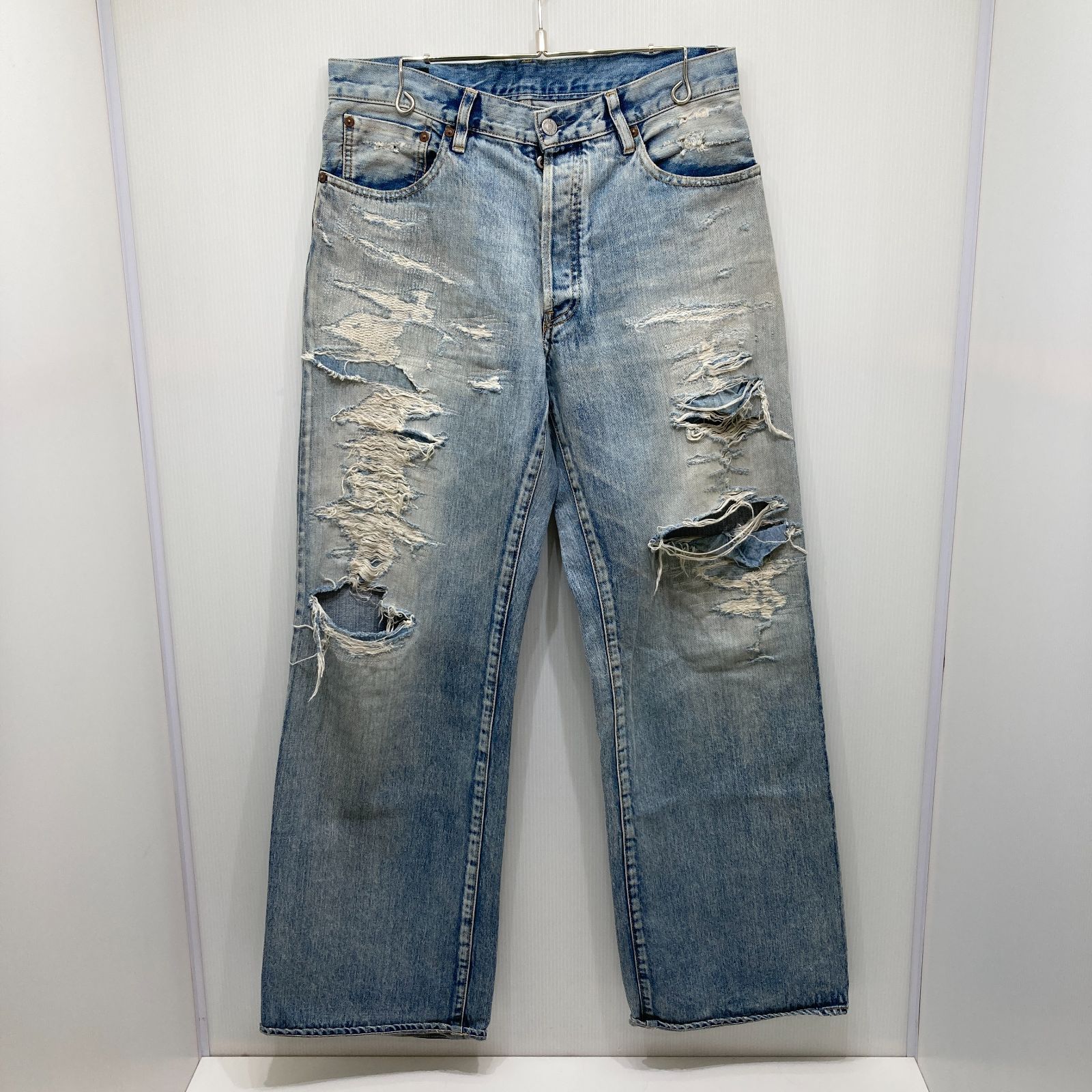 MINEDENIM マインデニム ダメージ加工 ジーンズ 2408-1001-86-322