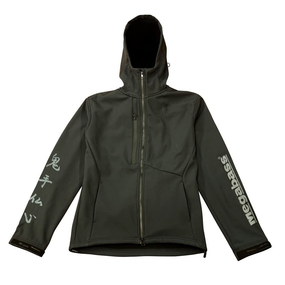 新品 [メガバス] BLOWattack HOODIE BLACK(XL)