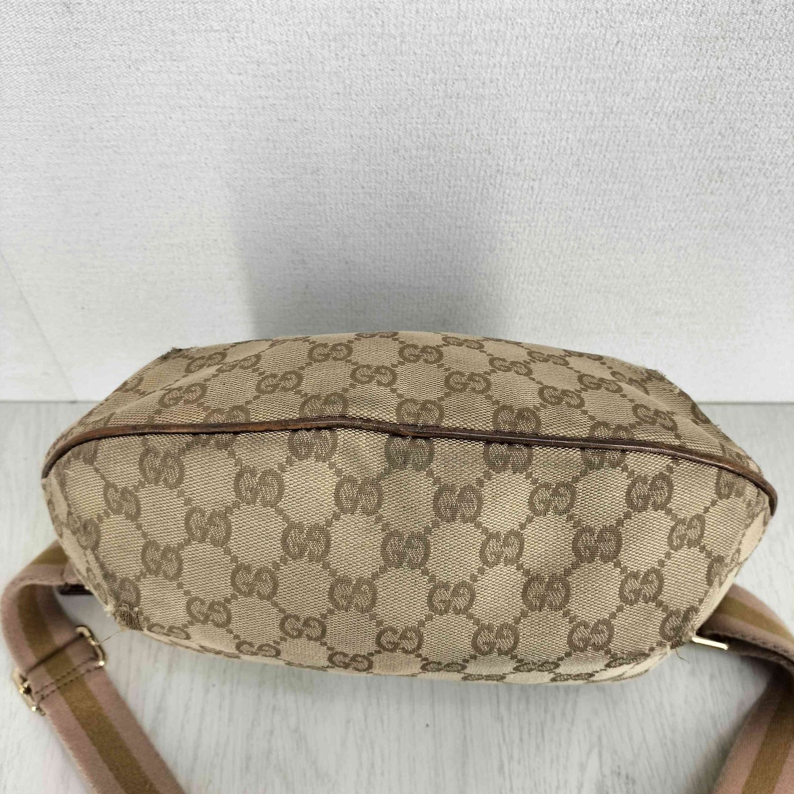グッチ GUCCI GGキャンバス シェリーライン ショルダーバッグ 