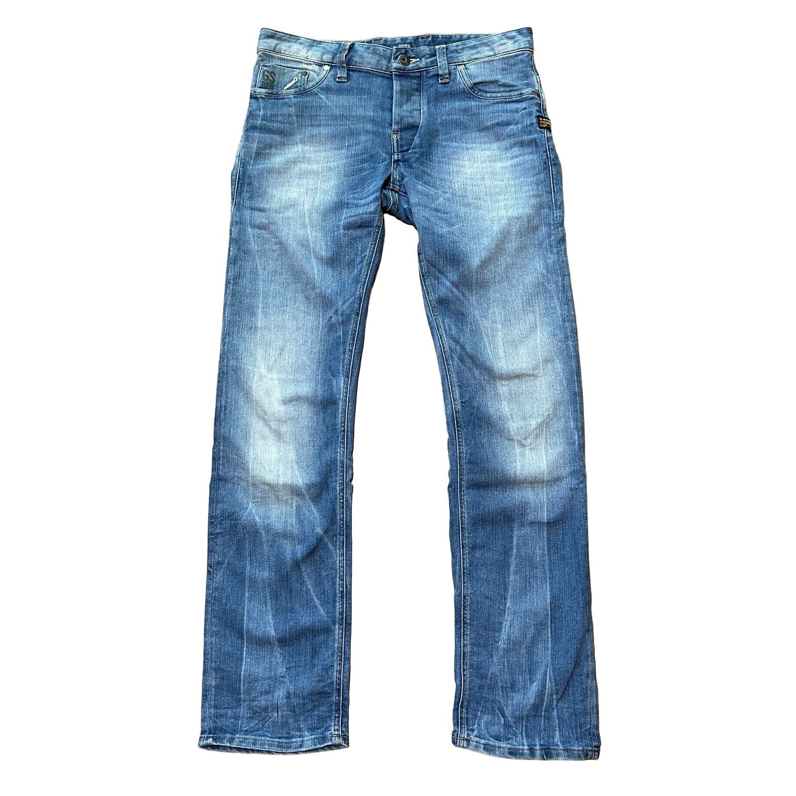 G-STAR RAW ATTACC LOW STRAIGHT ストレートデニム ブルー サイズW30 