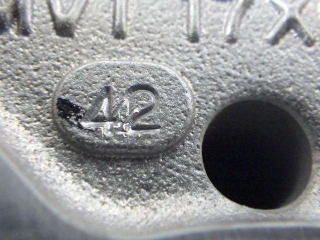 3875】A送料無料 未使用品△Weds MAVERICK 1212F△17x6.0J 4穴 100 +42